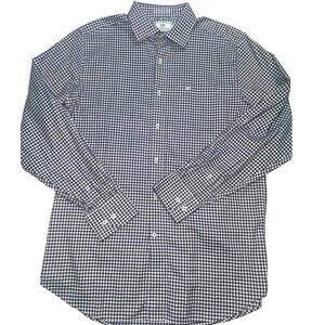 Southern Tide Shirt Men’s Size M Purple Gingham Check Classic Fit Button Pocket